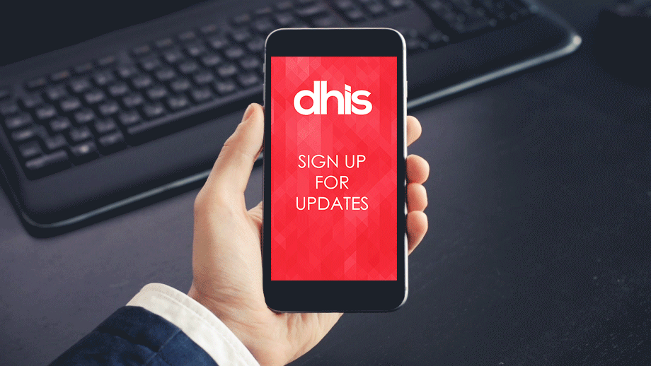 Sign Up For Updates - DHIS